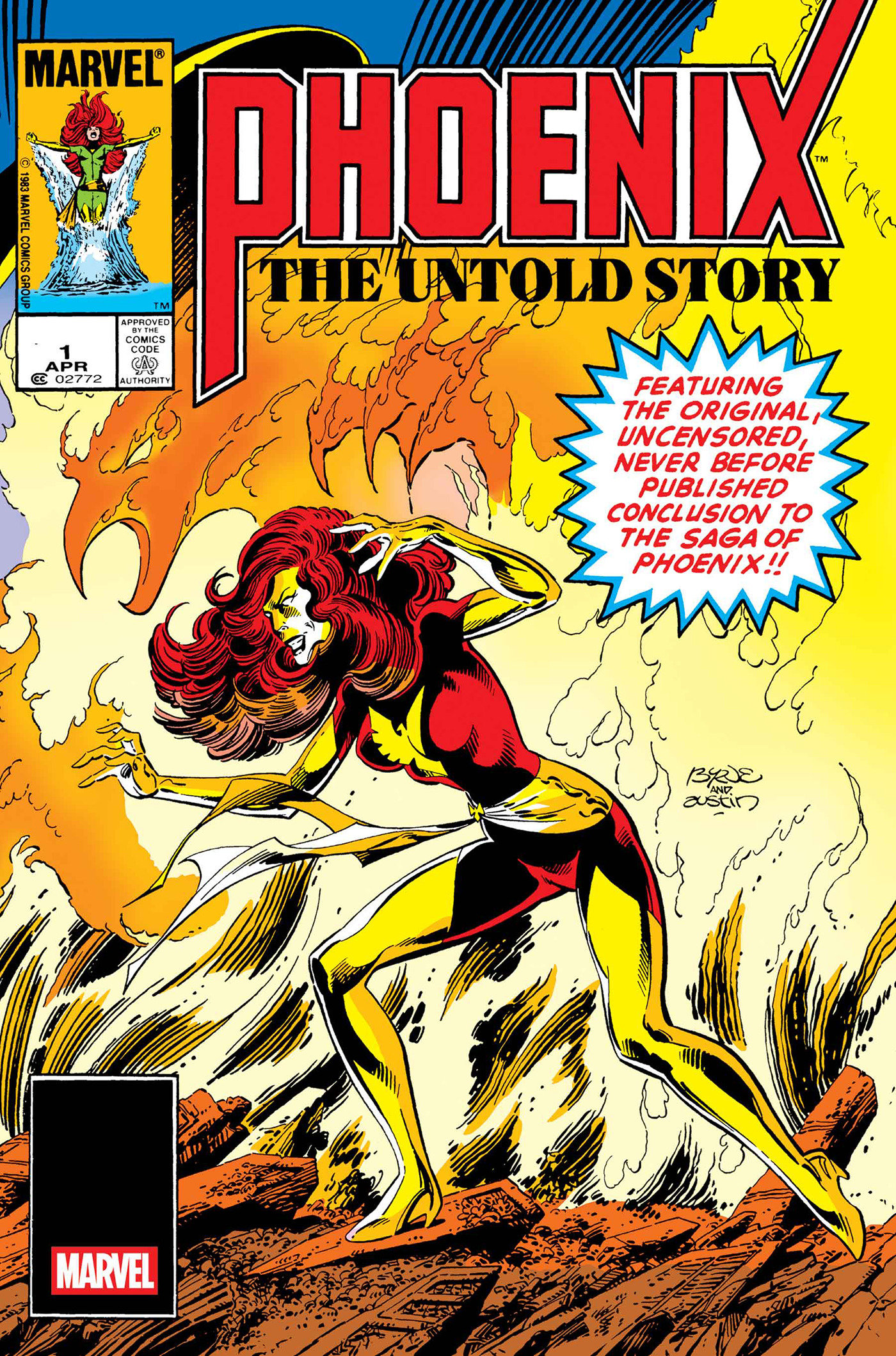 PHOENIX: THE UNTOLD STORY #1 FACSIMILE EDITION FOIL VARIANT