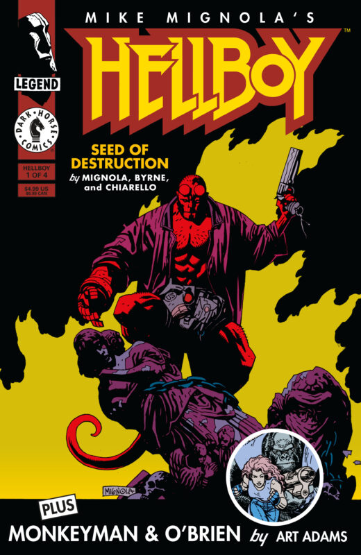 Hellboy: Seed of Destruction #1 (Facsimile Reprint) (CVR A) (Mike Mignola)