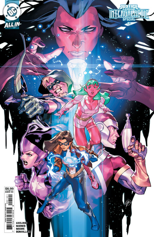 JUSTICE LEAGUE INTERGALACTIC SPECIAL #1 (ONE SHOT) CVR B YASMINE PUTRI CARD STOCK VAR
