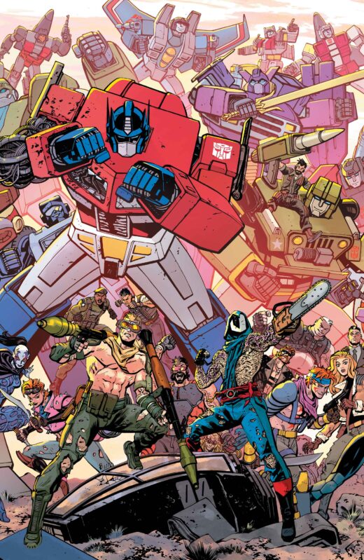 GI JOE #23 CVR F TOM REILLY & ADRIANO LUCAS TRANSFORMERS ENERGON UNIVERSE 3RD ANNIVERSARY VAR