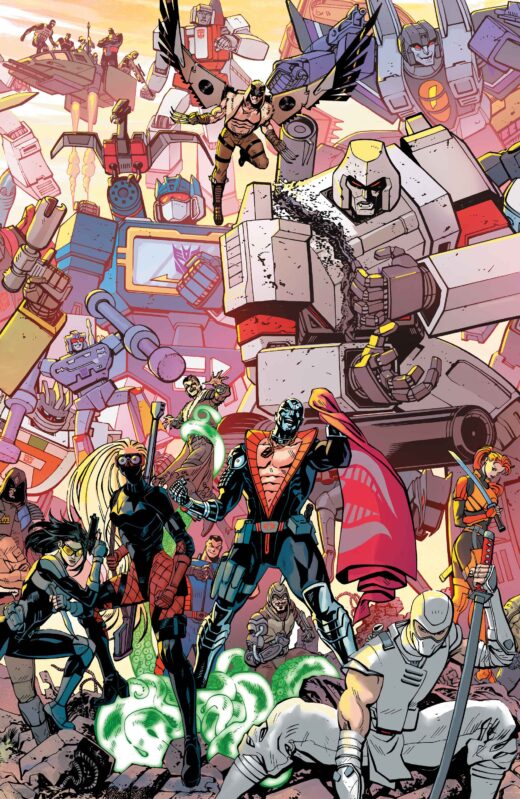 TRANSFORMERS #33 CVR F TOM REILLY & ADRIANO LUCAS ENERGON UNIVERSE 3RD ANNIVERSARY VAR