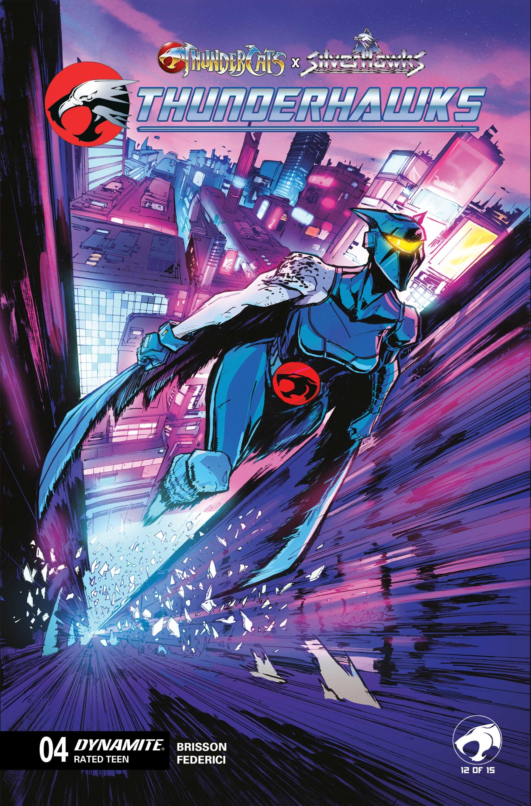 THUNDERCATS X SILVERHAWKS THUNDERHAWKS #4 CVR A DAVID COUSENS