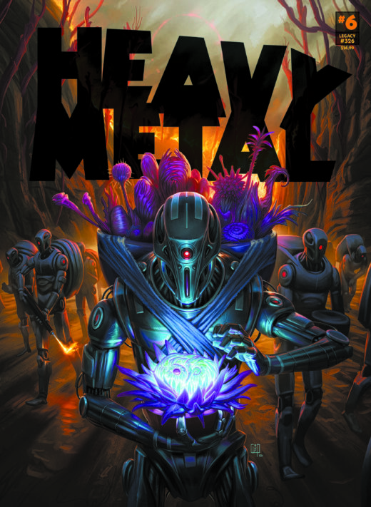 HEAVY METAL MAGAZINE #6 CVR A FLAVIO GRECO PLAGIA (MR)