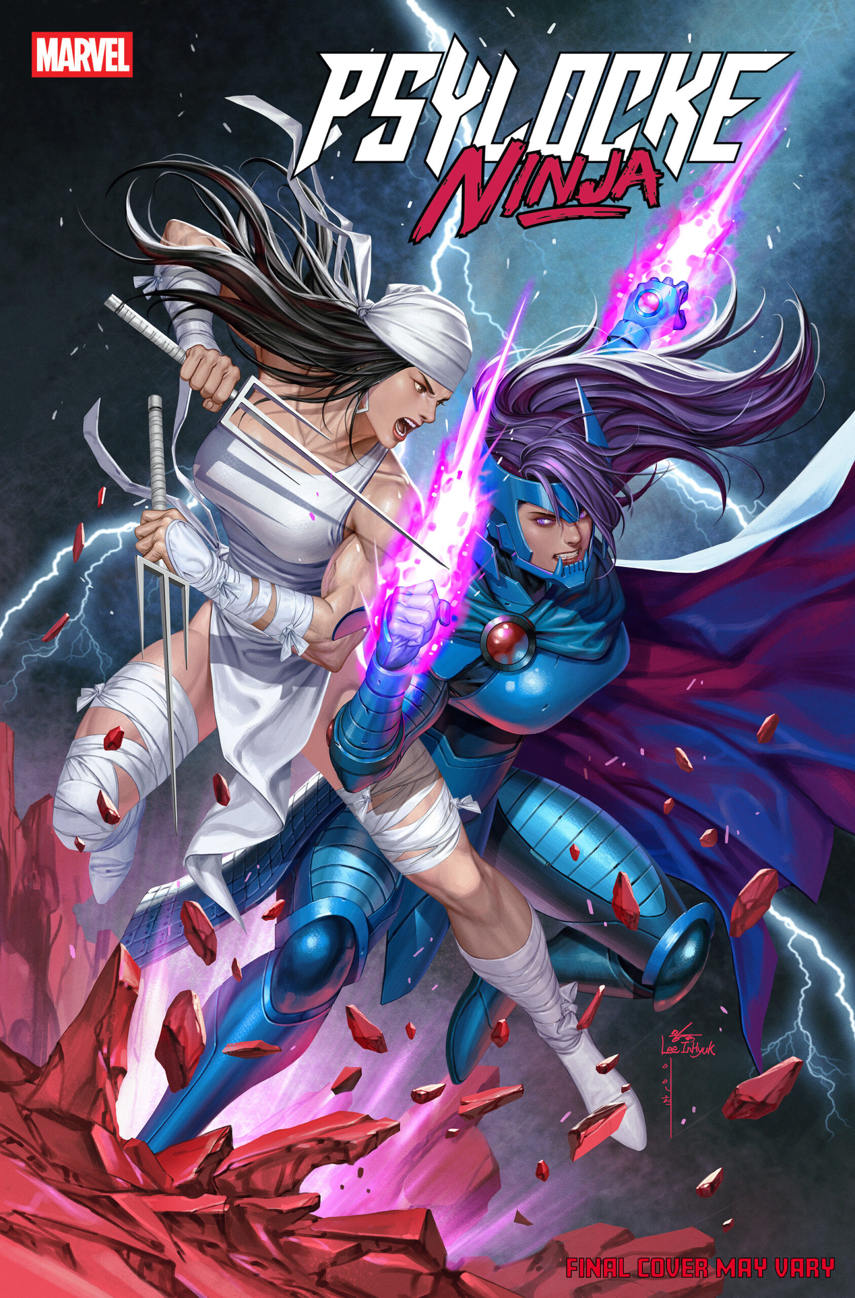 PSYLOCKE: NINJA #5 INHYUK LEE VERSUS ELEKTRA VARIANT