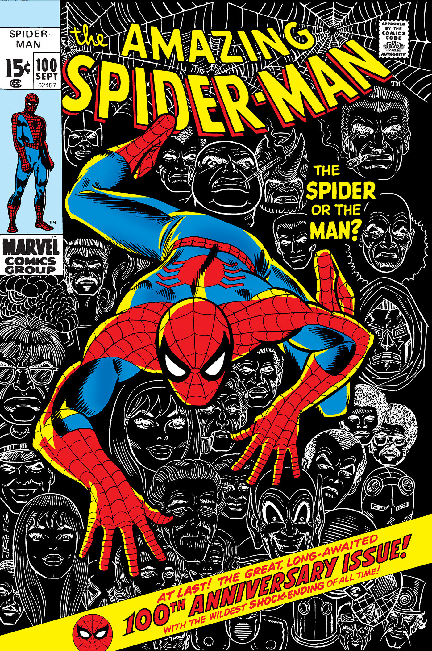 AMAZING SPIDER-MAN #100 FACSIMILE EDITION