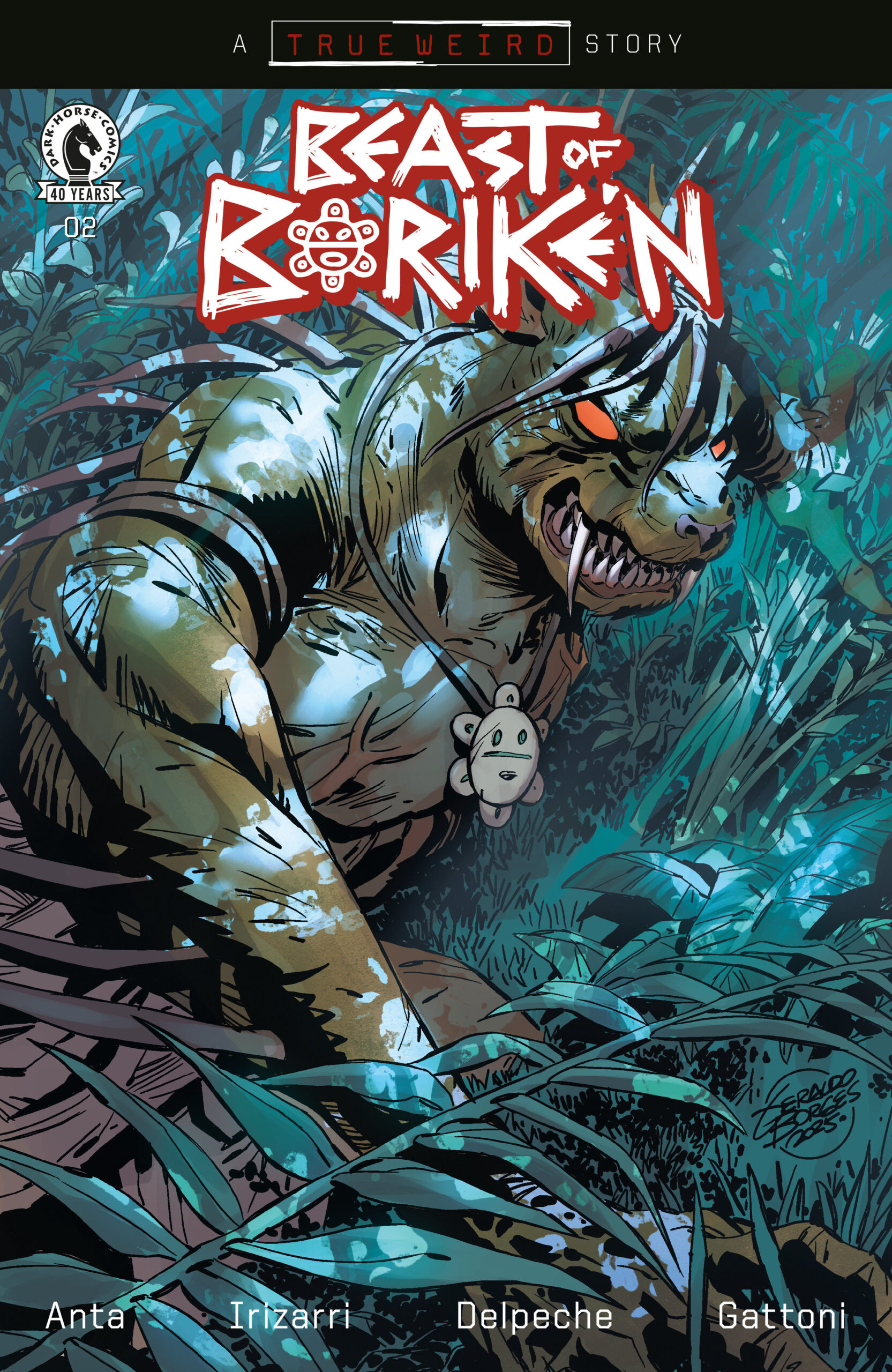 Beast of Boriken #2 (CVR B) (Geraldo Borges)
