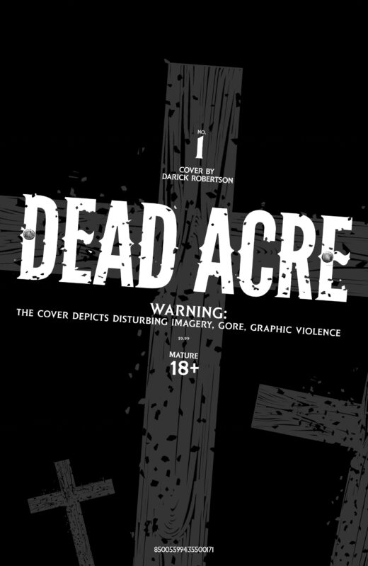 DEAD ACRE #1 CVR G TBA NSFW BLACK BAG VAR