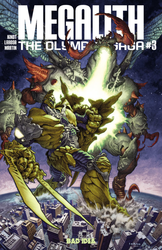 OLYMPUS SAGA MEGALITH #3 (OF 4) CVR A LEWIS LAROSA