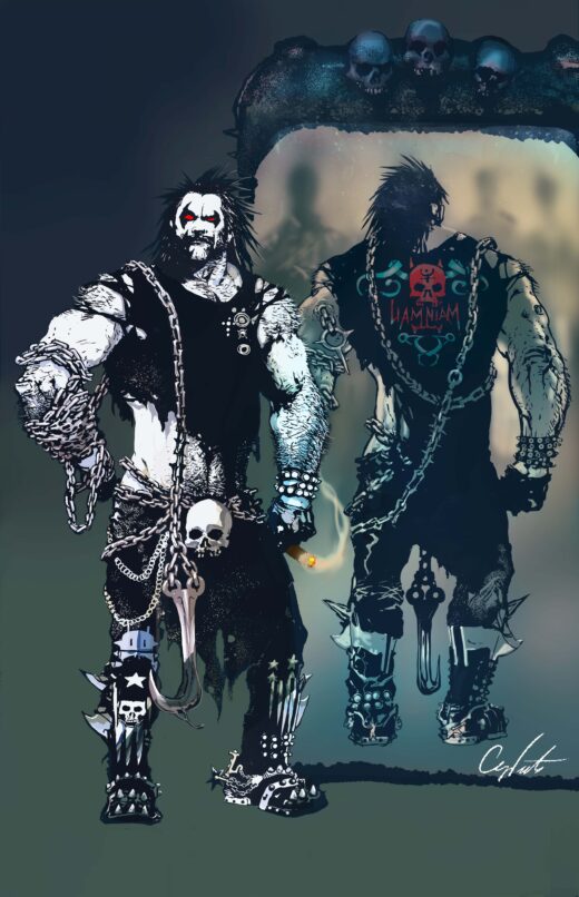 LOBO #6 CVR C STEVAN SUBIC CARD STOCK VAR