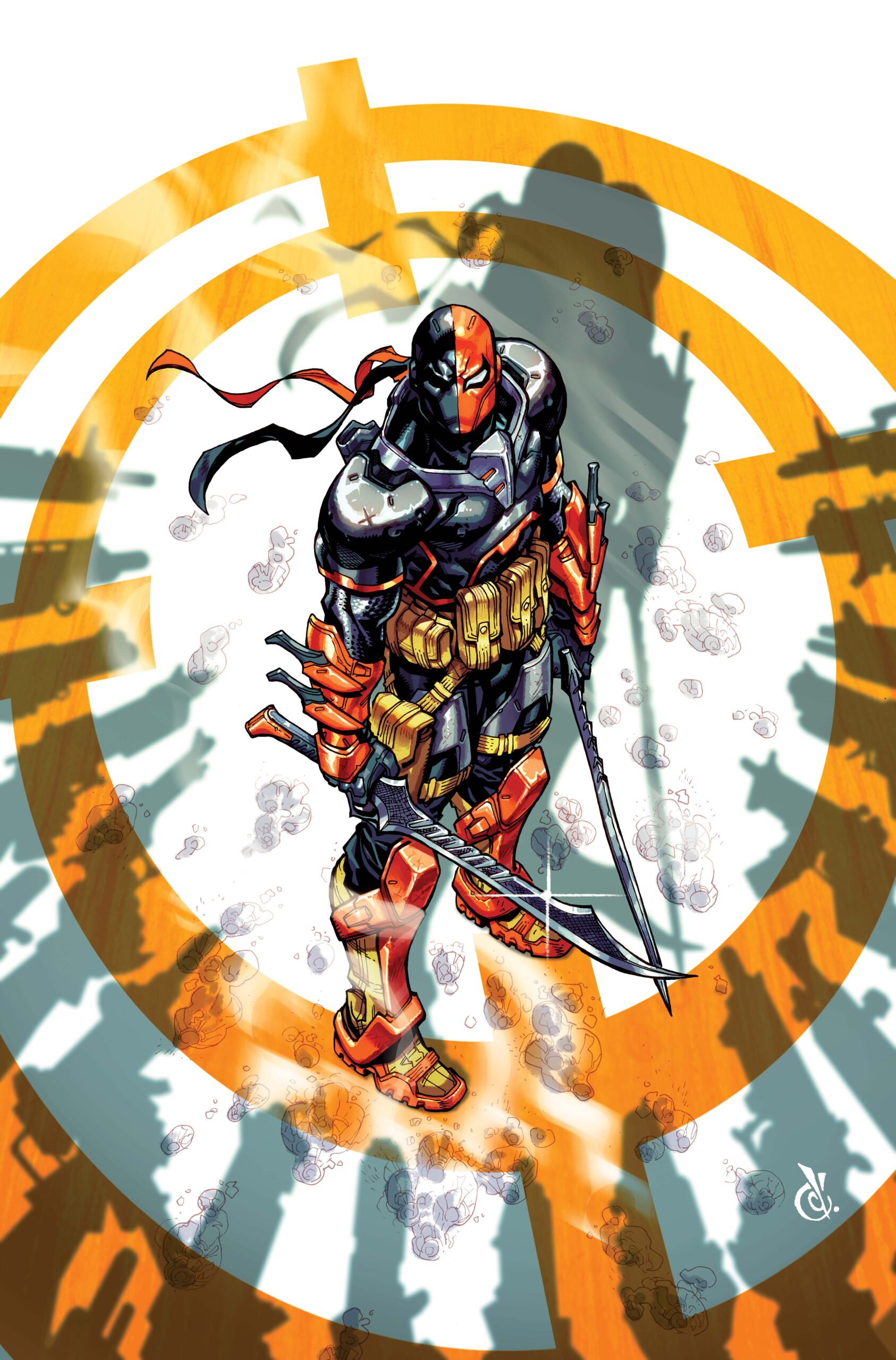 DEATHSTROKE THE TERMINATOR #6 CVR D CARLOS DANDA CARD STOCK VAR