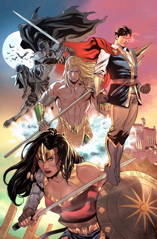 DARK KNIGHTS OF STEEL II #2 (OF 12) CVR D LUCAS MEYER CARD STOCK VAR
