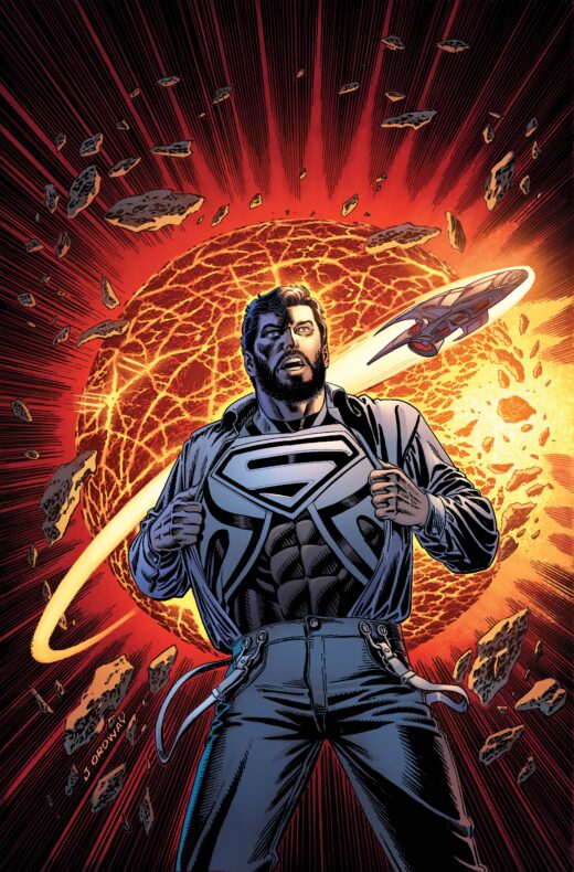 SUPERMAN FATHER OF TOMORROW #4 (OF 6) CVR C JERRY ORDWAY CARD STOCK VAR
