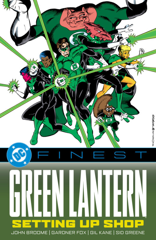 DC FINEST GREEN LANTERN SETTING UP SHOP TP
