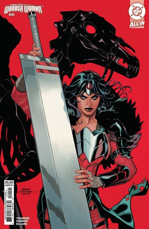 DF ABSOLUTE WONDER WOMAN #20 VARIANT SIGNED BY TERRY & RACHEL DODSON