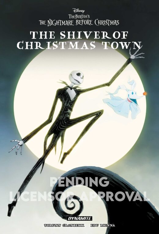 DISNEY TIM BURTONS THE NIGHTMARE BEFORE CHRISTMAS THE SHIVER OF CHRISTMAS TOWN HC