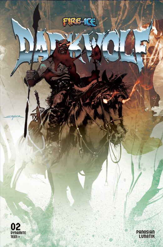 FIRE AND ICE DARKWOLF #2 CVR D STUART SAYGER VAR