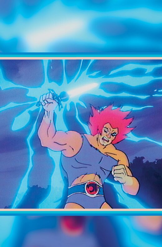 THUNDERCATS X SILVERHAWKS THUNDERHAWKS #5 CVR F INC 1:10 ANIMATION ART VIRGIN VAR