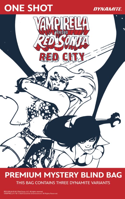 VAMPIRELLA VS RED SONJA RED CITY #1 CVR F PREMIUM MYSTERY BLIND BAG VAR
