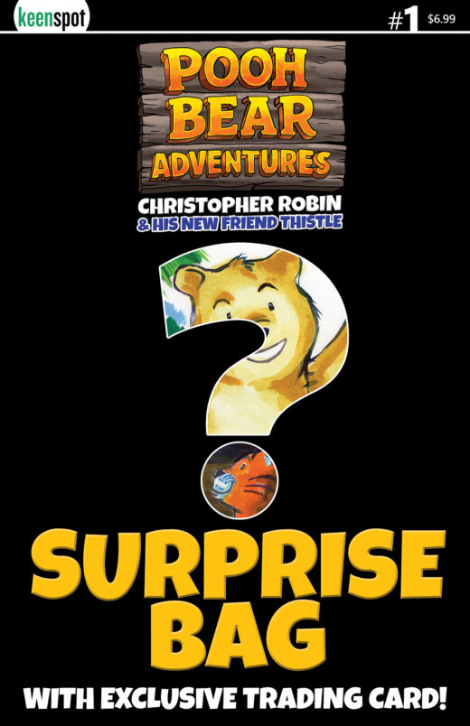 POOH BEAR ADVENTURES CHRISTOPHER ROBIN & HIS NEW FRIEND THISTLE #1 (ONE SHOT) CVR D SURPRISE COVER BAGGED WITH TRADING CARD VAR