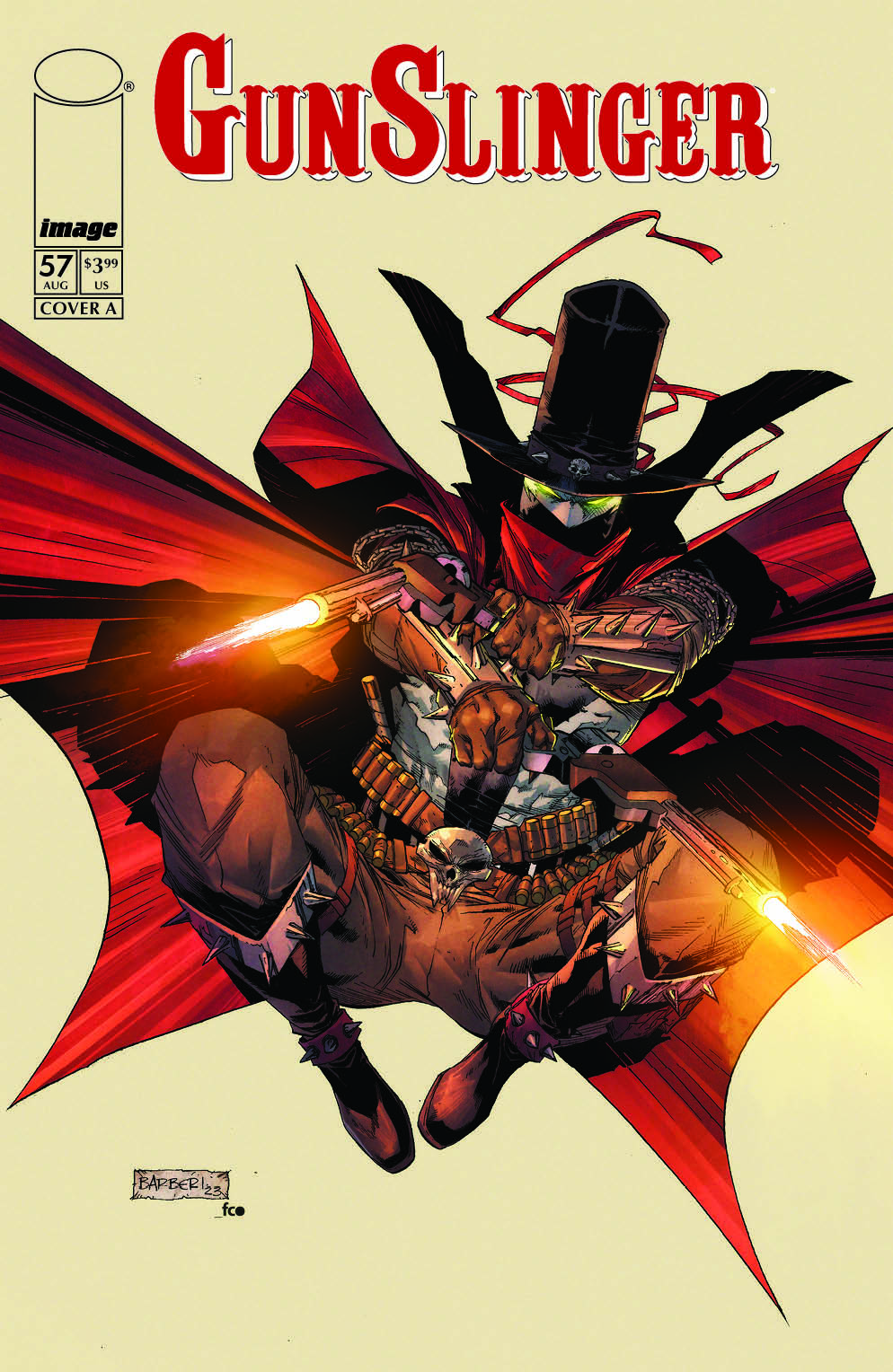 GUNSLINGER SPAWN #57 CVR A CARLO BARBERI