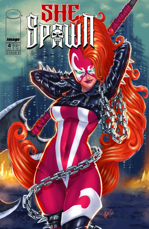 SHE SPAWN #4 (OF 5) CVR B DAVE HARRIGAN VAR