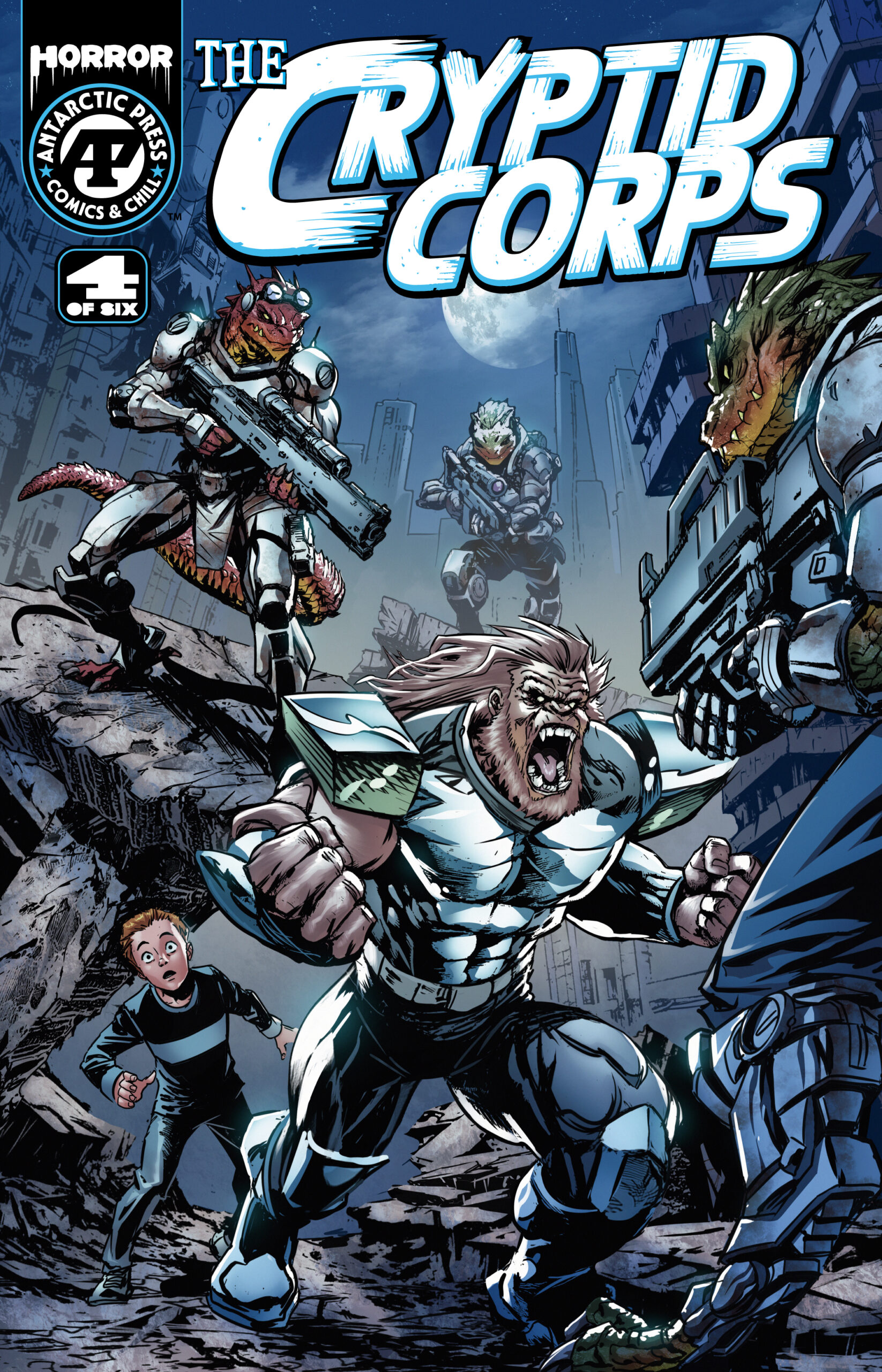 CRYPTID CORPS #4 (OF 6) CVR A MAX BERTOLINI