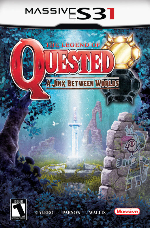 QUESTED #1 (OF 3) CVR C TREVOR RICHARDSON VIDEO GAME HOMAGE VAR