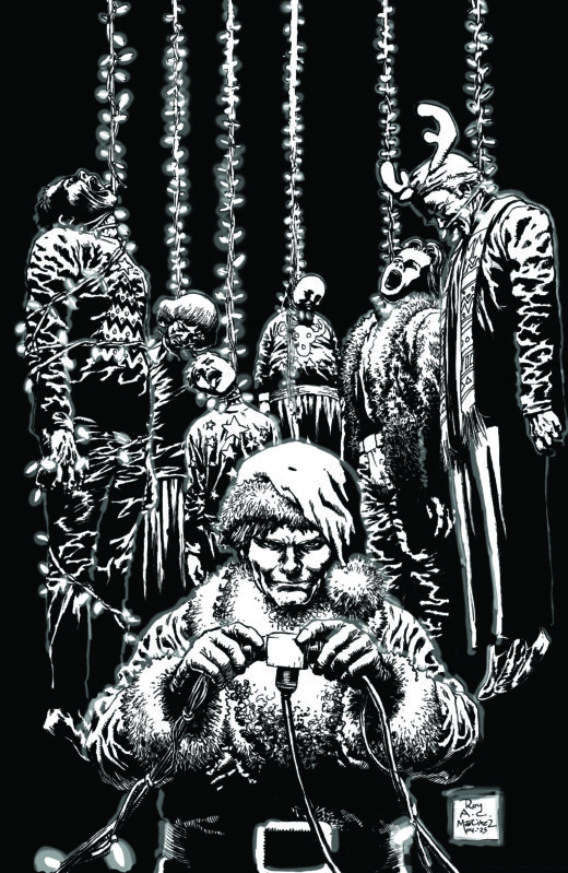 SILENT NIGHT DEADLY NIGHT DARK WINTER #2 (OF 2) CVR E ROY ALLAN MARTINEZ B&W LIMITED EDITION VAR (MR)