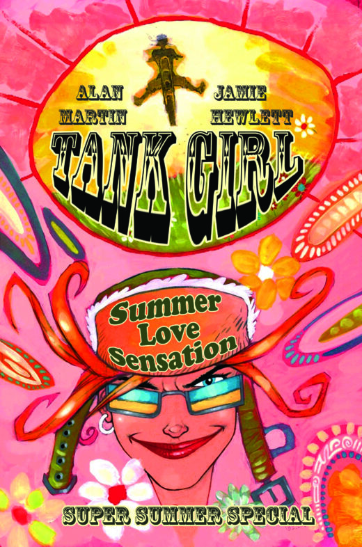 TANK GIRL SUMMER LOVE SENSATION 35TH ANNIVERSARY COMIC (ONE SHOT) CVR A JAMIE HEWLETT