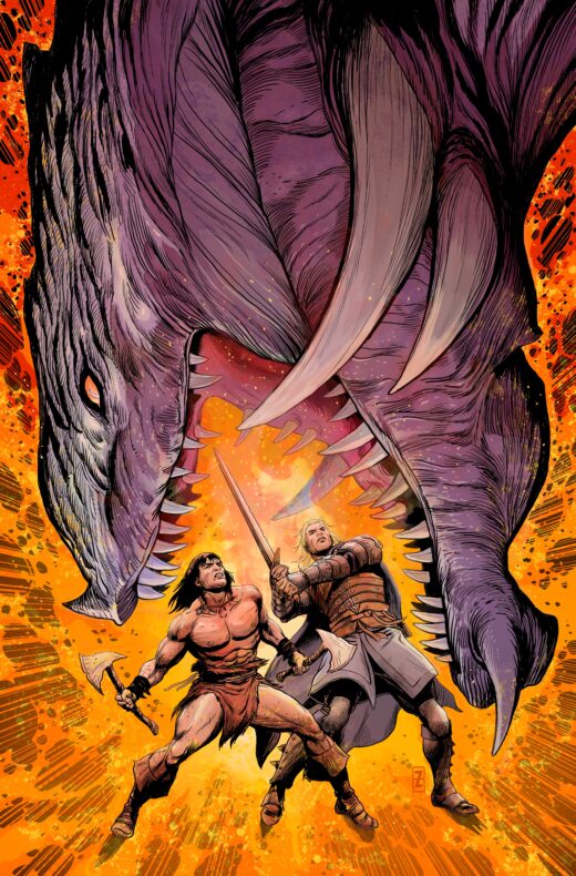 CONAN AND DRAGONERO #4 (OF 7) CVR C PATCH ZIRCHER VIRGIN CARDSTOCK VAR (MR)