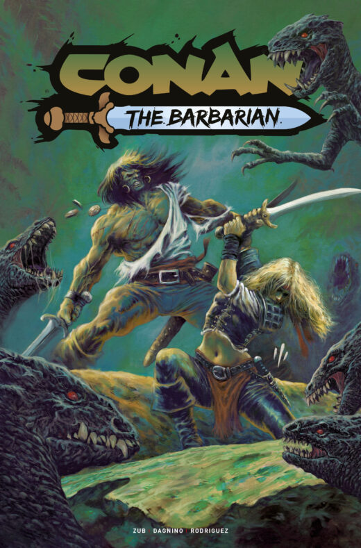 CONAN THE BARBARIAN #34 CVR F JUAN ALBERTO HERNANDEZ GLOW IN THE DARK VAR (MR)