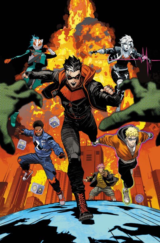 TEEN TITANS #1 CVR B DAN MORA CARD STOCK VAR
