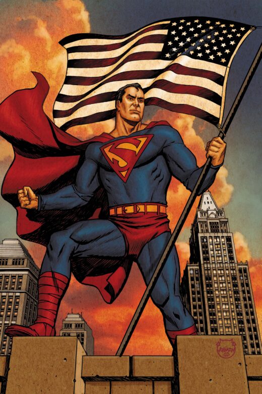SUPERMAN THE STRANGER #1 (OF 6) CVR B DAVE JOHNSON CARD STOCK VAR (MR)