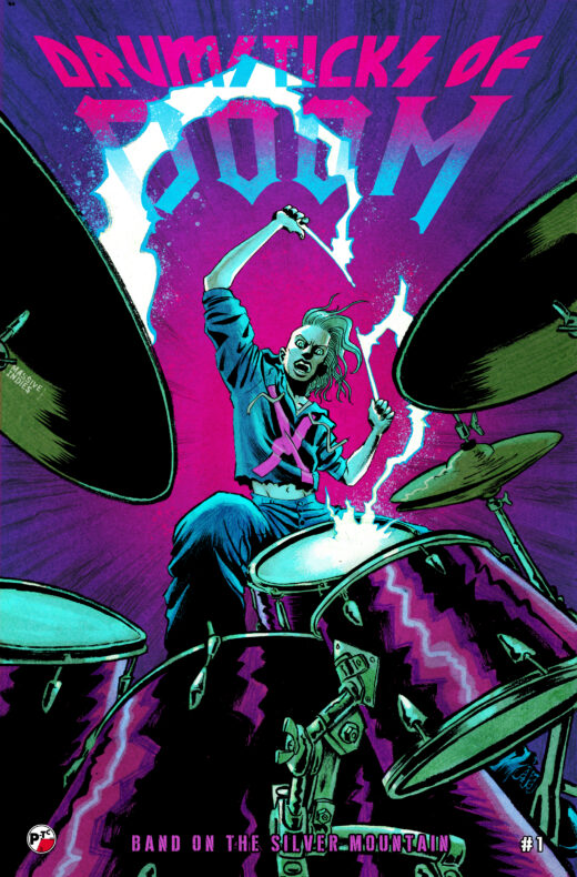DRUMSTICKS OF DOOM BAND ON THE SILVER MOUNTAIN #1 (OF 3) CVR B 5 COPY DAVE CHISHOLM UNLOCK VAR