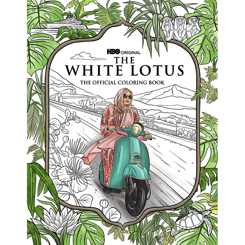 HBO ORIGINAL SERIES THE WHITE LOTUS TP THE OFFICIAL COLORING BOOK