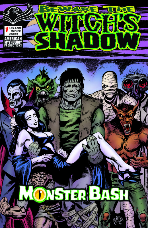 BEWARE THE WITCHS SHADOW MONSTER BASH #1 CVR B DAN PARSONS VAR (MR)