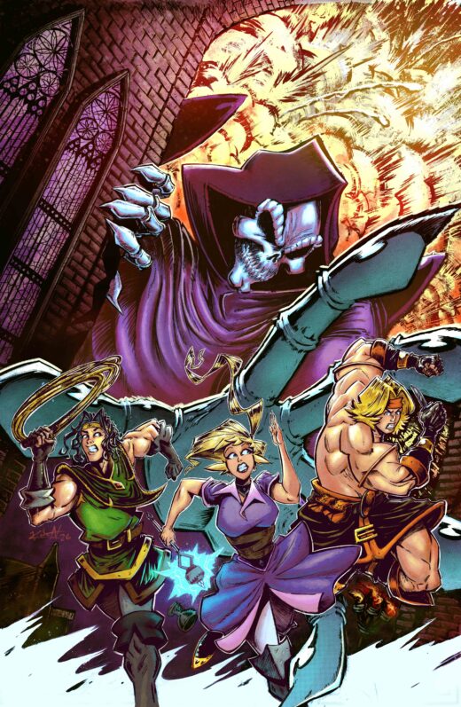 VAMPIRE SURVIVORS #1 (OF 4) CVR D JIMMY KUCAJ VIRGIN CARDSTOCK VAR
