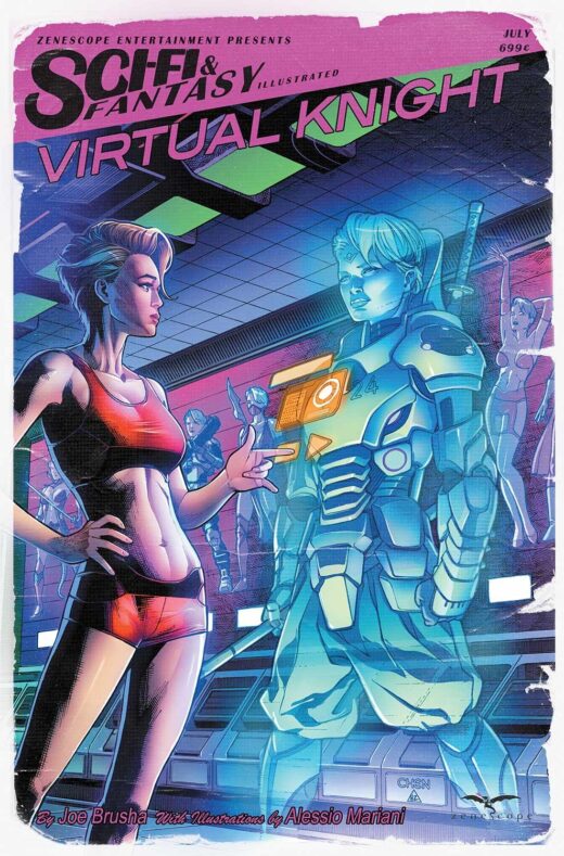 Sci-Fi Fantasy Illustrated: Virtual Knight
