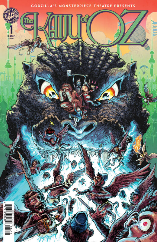 Godzilla’s Monsterpiece Theatre Presents: The Kaiju of Oz Variant B (Browne)