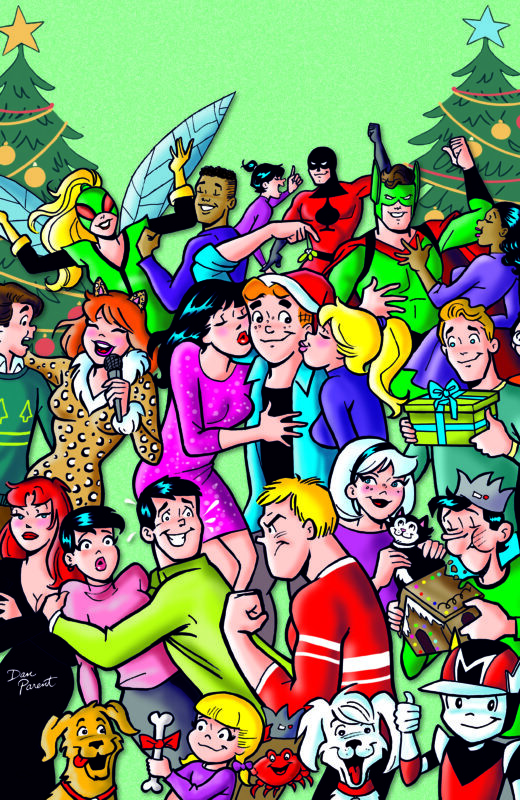 ARCHIES CHRISTMAS SPECTACULAR (ONE SHOT) CVR D DAN PARENT FOIL FULL ART VAR