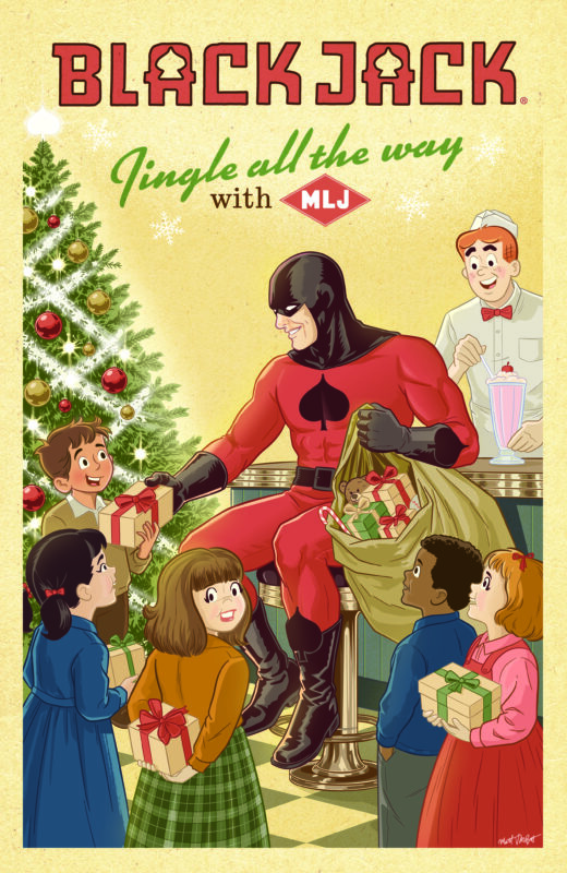 ARCHIES CHRISTMAS SPECTACULAR (ONE SHOT) CVR F MATT TALBOT BLACK JACK FOIL VAR