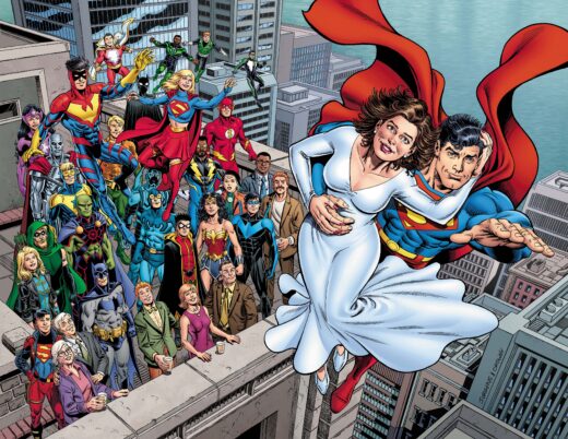 SUPERMAN THE WEDDING ALBUM 30TH ANNIVERSARY SPECIAL #1 (ONE SHOT) CVR A DAN JURGENS & JERRY ORDWAY WRAPAROUND