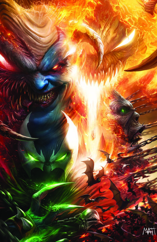 SPAWN #380 CVR B FRANCESCO MATTINA VIRGIN VAR