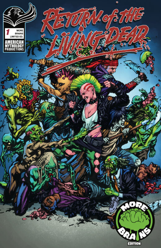 RETURN LIVING DEAD #1 ROY ALLAN MARTINEZ MORE BRAINS LIMITED (MR)
