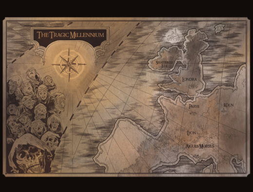 HAWKMOON THE MAD GOD #1 (OF 2) CVR D MAP WRAPAROUND CARDSTOCK VAR (MR)