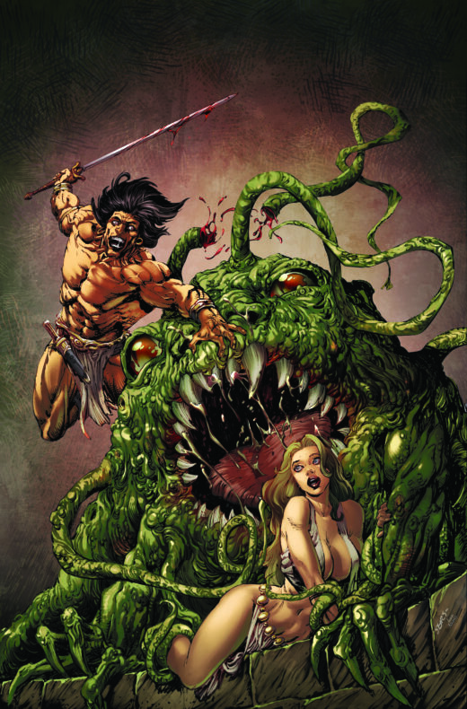 SAVAGE SWORD OF CONAN REFORGED #7 CVR C BART SEARS VIRGIN CARDSTOCK VAR (MR)