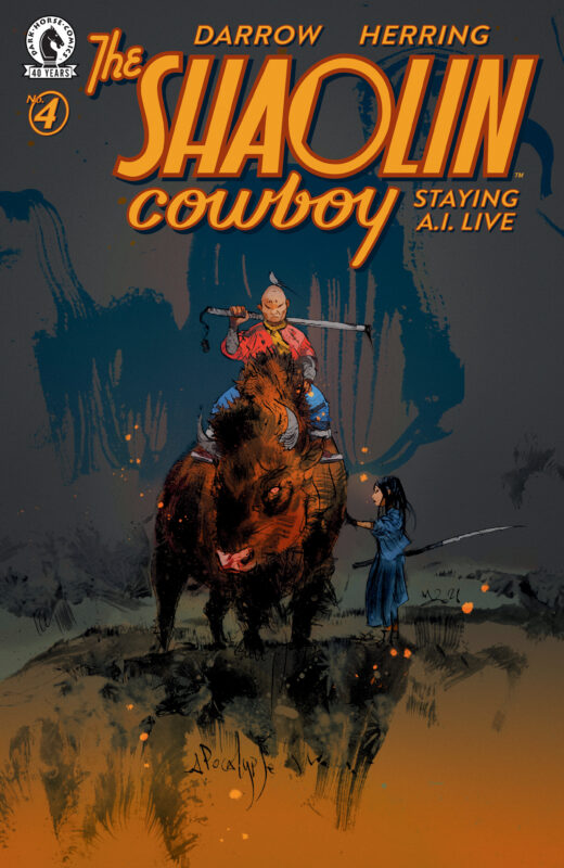 Shaolin Cowboy: Staying A.I.Live #4 (CVR C) (Nicolas Nemiri)