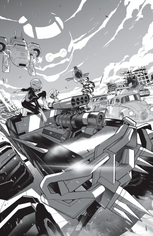 Power Rangers Unlimited #4 J Unlimited Variant (Full Art, Sorressa)