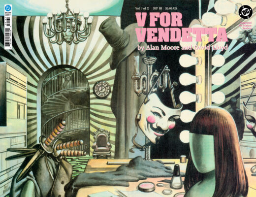 V FOR VENDETTA #1 FACSIMILE EDITION CVR C DAVID LLOYD FOIL VAR (MR)