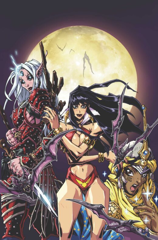 PATHFINDER VAMPIRELLA BLADE OF DARKNESS #2 CVR E ANDREW HUERTA LTD VIRGIN VAR